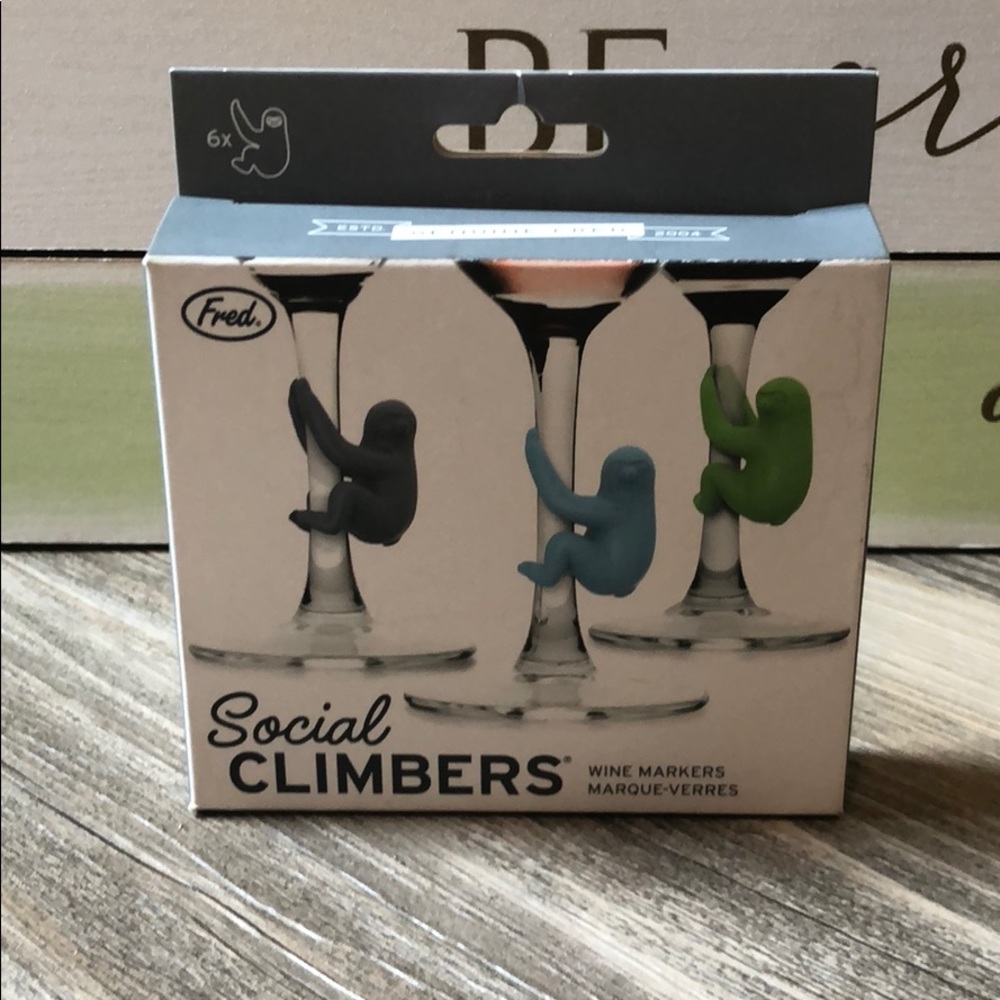 Wine glass markers